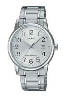 Casio Standard นาฬิกาข้อมือผู้ชาย สายสแตนเลส รุ่น MTP-V002D,MTP-V002D-7B (CMG) - สีเงิน