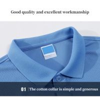 Quick Drying Lapel Polo Shirt Short Sleeve Sports Breathable T-shirt Top