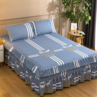 Bed Skirt Suit Fashion European American Style 1 Bedspread + 2 Pillowcase Bedding Bed Sheet Bedroom Decoration Supplies F0001