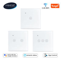 Yagusmart Tuya WiFi Light Switch Neutral Optional 1 2 3 Gangs Alexa Home Assistant SmartThings APP Remote Voice Control