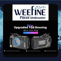 PRE-ORDER NEW WEEFINE WFH TG-6 PRO underwater camera housing for Olympus Tough! TG5/TG6  BUILT-IN VACUUM SYSTEM - BUILT-IN  BATTERY POWERED SYSTEM