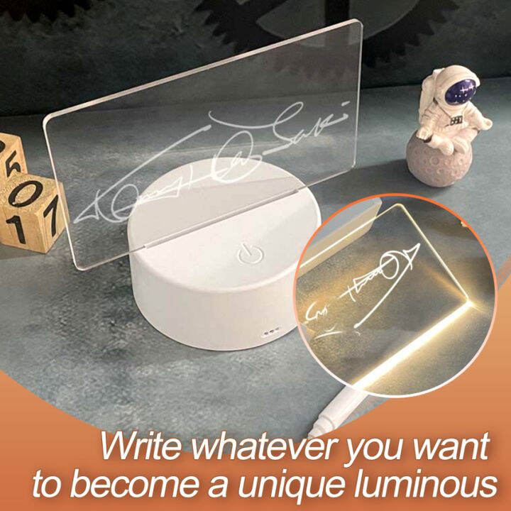 how to make a night light display stand