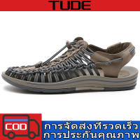 TUDE 2023 Shoes ? รองเท้าแตะแบบถัก? KENEN สไตล์ลำลอง ผู้ชาย รองเท้าแตะชายหาด สำหรับผู้หญิง (หลากสี) รองเท้าแตะแบบผูกเชือก