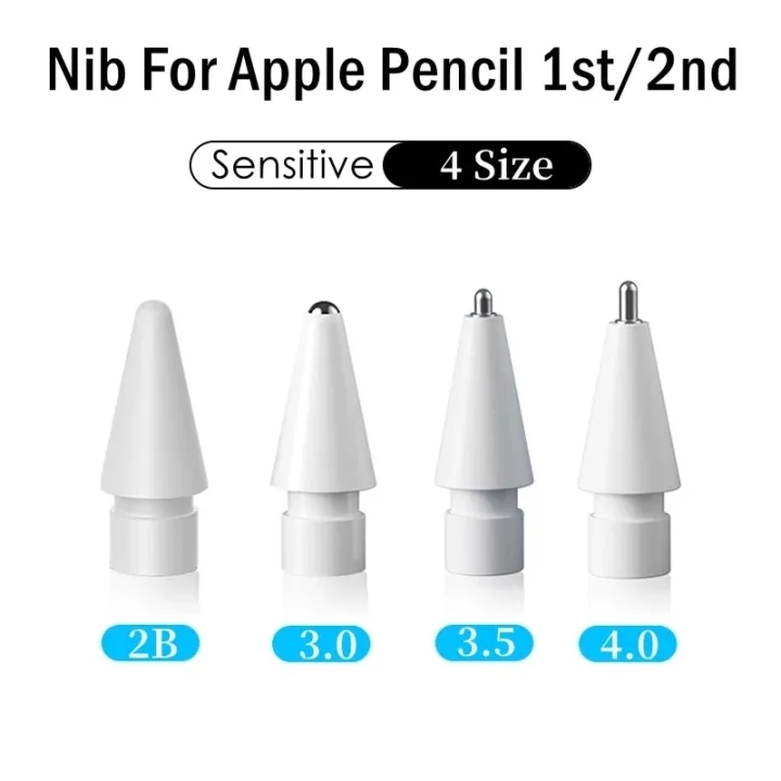 PC/タブレット PC周辺機器 Pencil Tips for Apple Pencil 1st 2nd Generation Replacement Tip 2H 