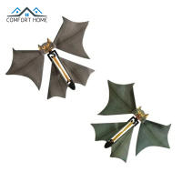 BSIDE Magic Flying Bat ของเล่น Reusable Magic Props ตลก Surprise Prank Joke ของเล่นสำหรับธีมฮาโลวีนปาร์ตี้ (สุ่มสไตล์สี)