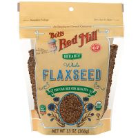 ?Food for you? ( x 1 ) Bobs Red Mill Organic Brown Flaxseed 368g.