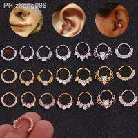 New styles 1pc Gold/Rose Silver Color hot sale nose inserts round nose septum ear bone screws Stainless Steel Piercing Jewelry