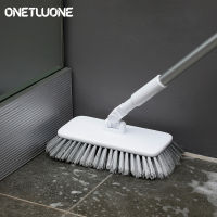 Onetwone ห้องอาบน้ำแปรงทำความสะอาดห้องครัว Floor Tile Sweeper คราบทำความสะอาดอย่างรวดเร็ว Floor Mop น้ำยาทำความสะอาดห้องครัวเครื่องมือทำความสะอาดในครัวเรือน