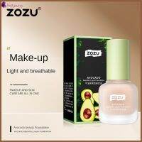 Prettyoung ZOZU 40มล. น้ำมันอะโวคาโดควบคุมความงามรองพื้นให้ความชุ่มชื้นแบบน้ำบีบีครีมรองพื้นเรียบ