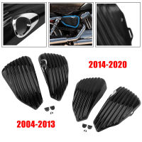 Black Moto Left Right Side Battery Fai Cover For Harley Sportster XL1200N XL Iron 883 1200 04-20 Motorcycle Essories