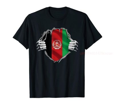 ผ้าฝ้าย 100% Super Afghan Heritage Proud อัฟกานิสถาน Roots Flag เสื้อยืดผู้ชายผู้หญิง UNISEX T เสื้อขนาด S-6XL