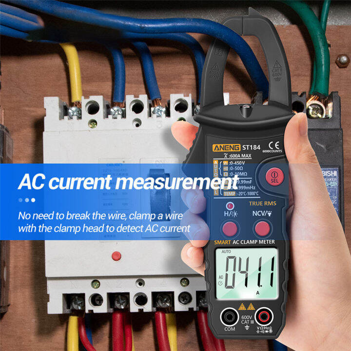 st184-ดิจิตอลแคลมป์มิเตอร์มัลติมิเตอร์-true-rms-ac-dc-เครื่องทดสอบกระแสไฟฟ้า