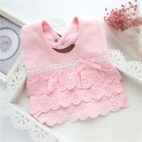 【DT】hot！ 0-24Month Newborn Baby Bibs Cotton Bow Infants Super Soft Bib Accessories Piece 2023