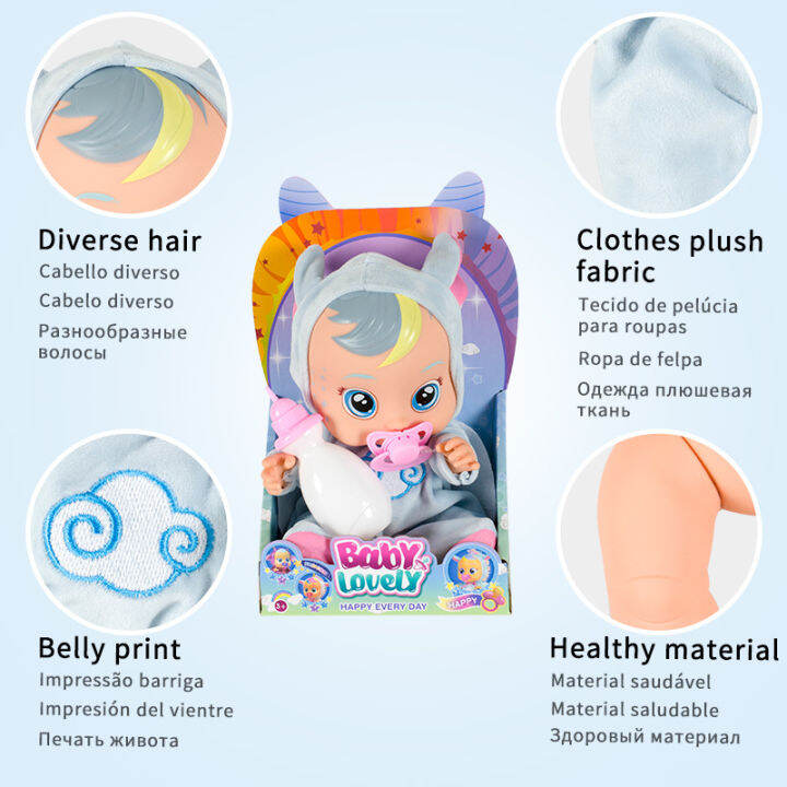 3d-silicone-doll-reborn-cry-a-cute-baby-high-quality-magic-tears-doll-play-house-toys-for-children-girls-toy-10-inch