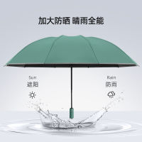 ร่มพับกลับขนาดใหญ่อัตโนมัติร่มไวนิลใช้คู่แดดและฝนร่มกันแดดป้องกันรังสียูวีร่มของขวัญ