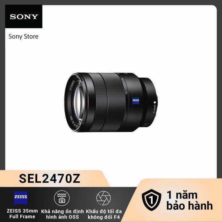 Lens/Ống kính Sony Vario-Tessar® T* FE 24-70 mm F4 ZA OSS