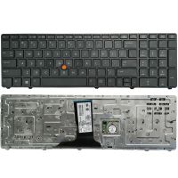 NEW US laptop Keyboard for HP EliteBook 8760w 8770w 701454-171 NSK-HXFPV With pointing stick