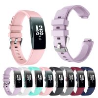 สายนาฬิกาข้อมือซิลิโคน8สีสายรัดข้อมือนิ่มแฟชั่นสายนาฬิกาสำหรับ R Fitbit Inspire HR/Inspire 2 /Ace 2/3 Wrists Accessories