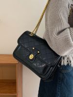 Diamond embroidery small bag for women 2023 new autumn and winter popular versatile chain crossbody bag fashionable single shoulder small square bag 【JYUE】