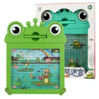 Magnetic Maze Game Maze Puzzles For Kids Montessori Color Sorting Board Fine Motor Skills Toys Frog Magnetic Pen Drawing Board present