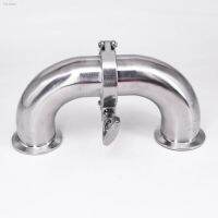 0.5 1.5 2 2.5 3 3.5 4 Tri Clamp 180 Degree Elbow SUS304 316L Stainless Steel Sanitary Pipe Fitting Connector Homebrew