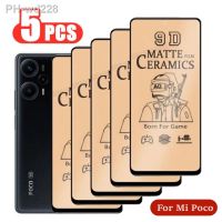 5Pcs Soft Ceramics Film for Xiaomi Poco F5 X5 X3 X4 Pro GT Screen Protector for Poco M5 M4 M3 F4 F3 F2 Pro GT HD Protection film