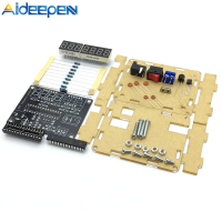 Aideepen 10MHz ความถี่เมตรความถี่เคาน์เตอร์ AVR ความถี่ที่มีเปลือกเคาน์เตอร์ Cymometer การวัดความถี่0.000 001Hz ความละเอียด