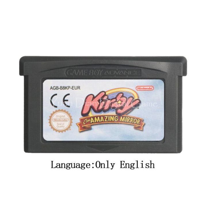 Thẻ Máy Chơi Game Điện Tử Cho Nintendo GBA Kirby & The Amazing Mirror Phiên  Bản EU 