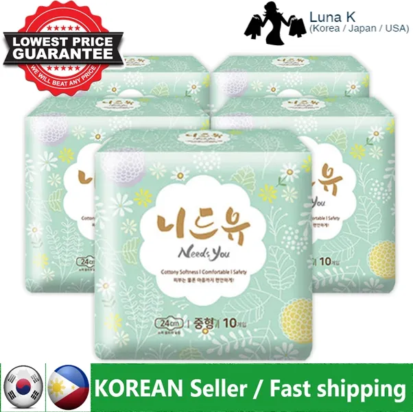 [Blooming Day] Sanitary Pads 8ea/10ea Korea Menstrual Pad Napkin