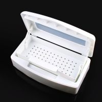 Disinfection Box Nail Supplies For Professionals Tools Accessories Sterilizer Tray for Nipper Tweezers Metal Cleaner Tool