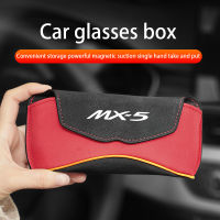 Auto Sun Visor กล่องแว่นตาสำหรับ MAZDA MX-5 MX5 miata รถแว่นตากันแดด Multi-Function แว่นตาคลิปบิลคลิปรถอุปกรณ์เสริม-cijiha