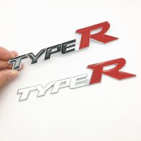 Xps 3D สติกเกอร์แต่งรถโลหะ TYPER โลโก้สัญลักษณ์ด้านหลัง Tailgate Badge สำหรับ Honda CIVIC Type R สำหรับ Civic XR-V HR-V Accord อุปกรณ์เสริม