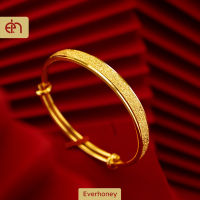 Everhoney Women S 916 Gold Plated Luxury ขยายกำไลข้อมือสร้อยข้อมือผู้หญิงสุภาพสตรีเครื่องประดับงานแต่งงาน Gift