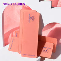 SONG LASHES 1PC ต่อขนตาอะคริลิกที่วางพาเลท Lash ขนตาแต่ละกระเบื้อง Palette Belt Adhesive-qeangshe