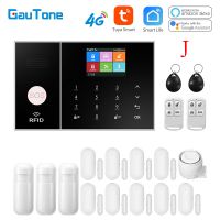 【LZ】№  GauTone 3G 4G GSM WIFI Security Alarm System for Home and Business Multi-language Tuya Smart Life APP Control work with Alexa