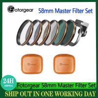 Fotorgear 58mm Universal Phone Filter Scenery/Effects/Master/CPL/Black Mist/Star Flare/Gold/Blue Filter Kits For All Smartphones Filters