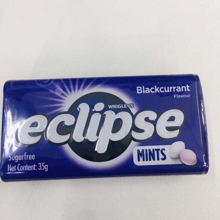 WRIGLEY'S ECLIPSE MINT BLACKCURRENT 35G Lazada