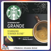 STARBUCKS® **VERANDA BLEND**® BY NESCAFÉ® DOLCE GUSTO -- NESCAFÉ Dolce Gusto STARBUCKS VERANDA BLEND AMERICANO 12 แคปซูล 6 กล่อง