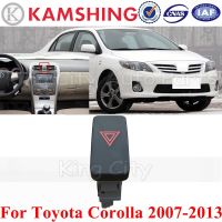 ☫☈㍿ CAPQX For Toyota Corolla 2007 2008 2009 2010 2011 2012 2013 Car Hazard Flasher Warning Indicator Light Switch Emergency Button