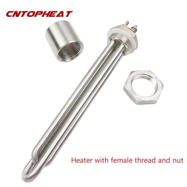 12V Heating Element Water Heater Camper 300W/600W DN25 12 Volt Dc Solar