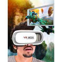 VR BOX แว่น 3D แว่นดูหนัง สำหรับสมาร์ทโฟน 3D Glasses Headset for Smartphone ขนาด 19.5 x 13 x 10 ซม. สามารถดูหนัง หรือเล่นเกมส์ 3 มิติได้ รองรับ iOS7.0 Android ขนาด 4-6 นิ้ว