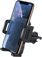 Air Vent Phone Holder for Car,Miracase Vehicle Cell Phone Mount Cradle with Adjustable Clip Compatible with iPhone 13 Series/iPhone 12 Series/11 /11 Pro Max/XR/Samsung and More Classic Black