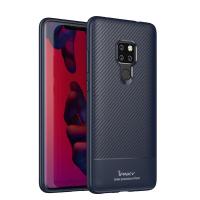 iPaky Luxury Carbon Fiber Soft TPU Case for Huawei Mate 20 Pro, Mate 20, Mate 20 Lite  เคส ไอปากี้ รุ่นลักซ์ชัวรี่ คาร์บอน ไฟเฟบอร์ ซอฟ์ต ทีพียู สำหรับ หัวเว่ย เมท 20 โปร, เมท 20, เมท 20 ไลท์ กันกระแทก