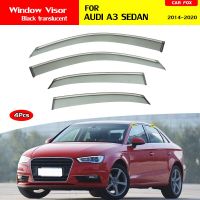 ที่บังลมหน้าต่างฝนสำหรับรถ Audi A3 2014-2020ที่กำบังลมหมวกอาบแดดหน้าต่างควันกันฝน