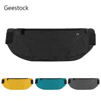Geestock Waist Bag Running  Fanny Pack Sports Belt Bag Portable Phone Pounch Gym Waist Bag Water-resistant Wallet Elastic belt Running Belt