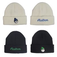 [Hat vendor]2022 Malbon ขนแกะใหม่อบอุ่นฤดูหนาวหมวกกอล์ฟชายและหญิงหมวกไหมพรมถักหมวกกลางแจ้งอเนกประสงค์