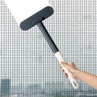 Long Handle Window Mesh Screen Brush Curtain Net Wipe Cleaner Retractable Carpet Brush Dust Removal Brush Home Cleaning Tools Cleaning Tools