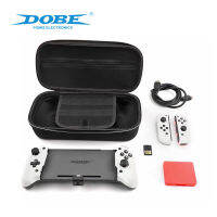 Original DOBE TNS-1201ไร้สายบลูทูธ Gamepad Controller จอยสติ๊กพร้อมกล่องเก็บเทปคาสเซ็ตสำหรับสวิทช์ OLED โฮสต์เกม6แกน Gyro การสั่นสะเทือน In-Line เกม Handle Grip พร้อม Rocker Cap Nintendo Switch เกมคอนโซล Plug And Play แผ่นจอย