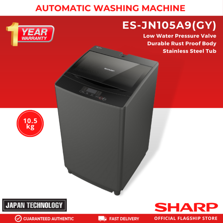 sharp automatic washing machine 8kg