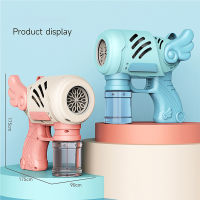 Electric Bubble Machine Flashing Light Music Automatic Bubble Blower Soap water Bubbles Maker for Children Kid Outdoor Toys